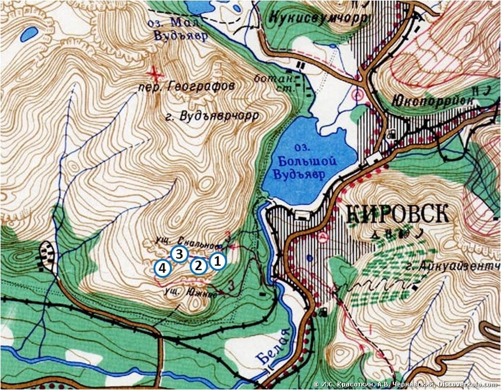 Маршрут в Скалистое ущелье